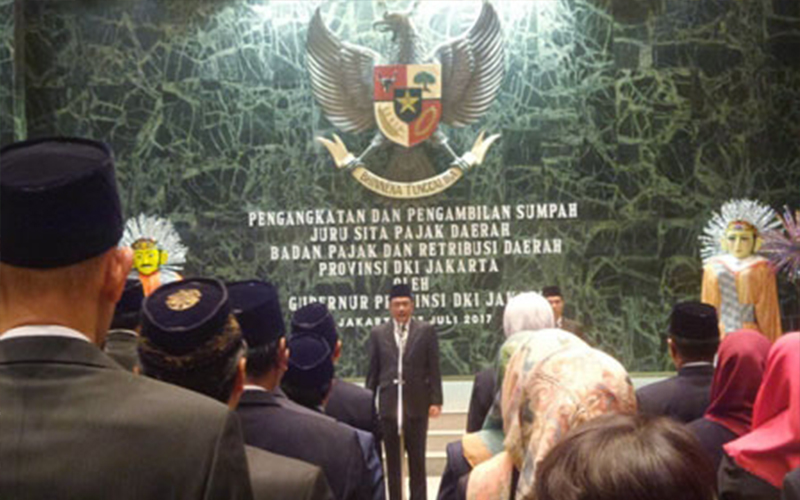 Lantik 60 Juru Sita, Djarot Ingin Kejar Target Pajak