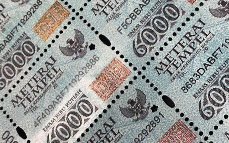 Soal Nasib Revisi Uu Bea Meterai Ini Kata Dpr