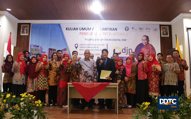 Sah, Pengurus DPW Atpetsi Jawa Tengah I Periode 2020—2022 Dilantik