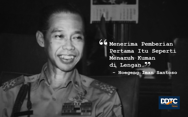 'Menerima Pemberian Pertama Itu Seperti Menaruh Kuman di Lengan'