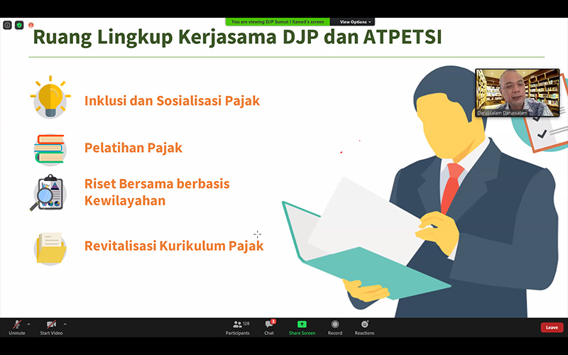 Bersama DJP, Atpetsi Bakal Jalankan Riset Pajak Berbasis Kewilayahan