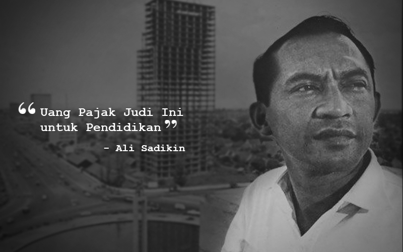 'Uang Pajak Judi Ini untuk Pendidikan'