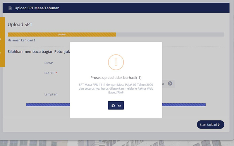 Mulai Hari Ini, Pelaporan SPT dengan Upload CSV di DJP Online Ditutup