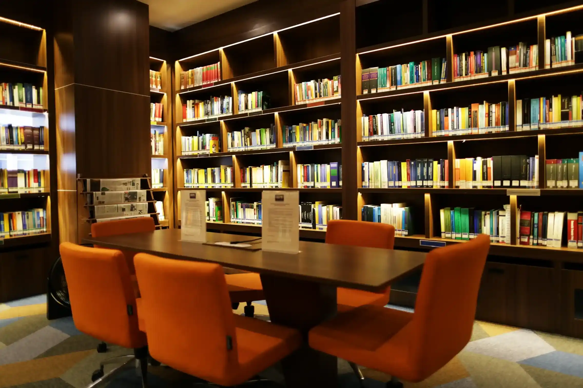 Library background
